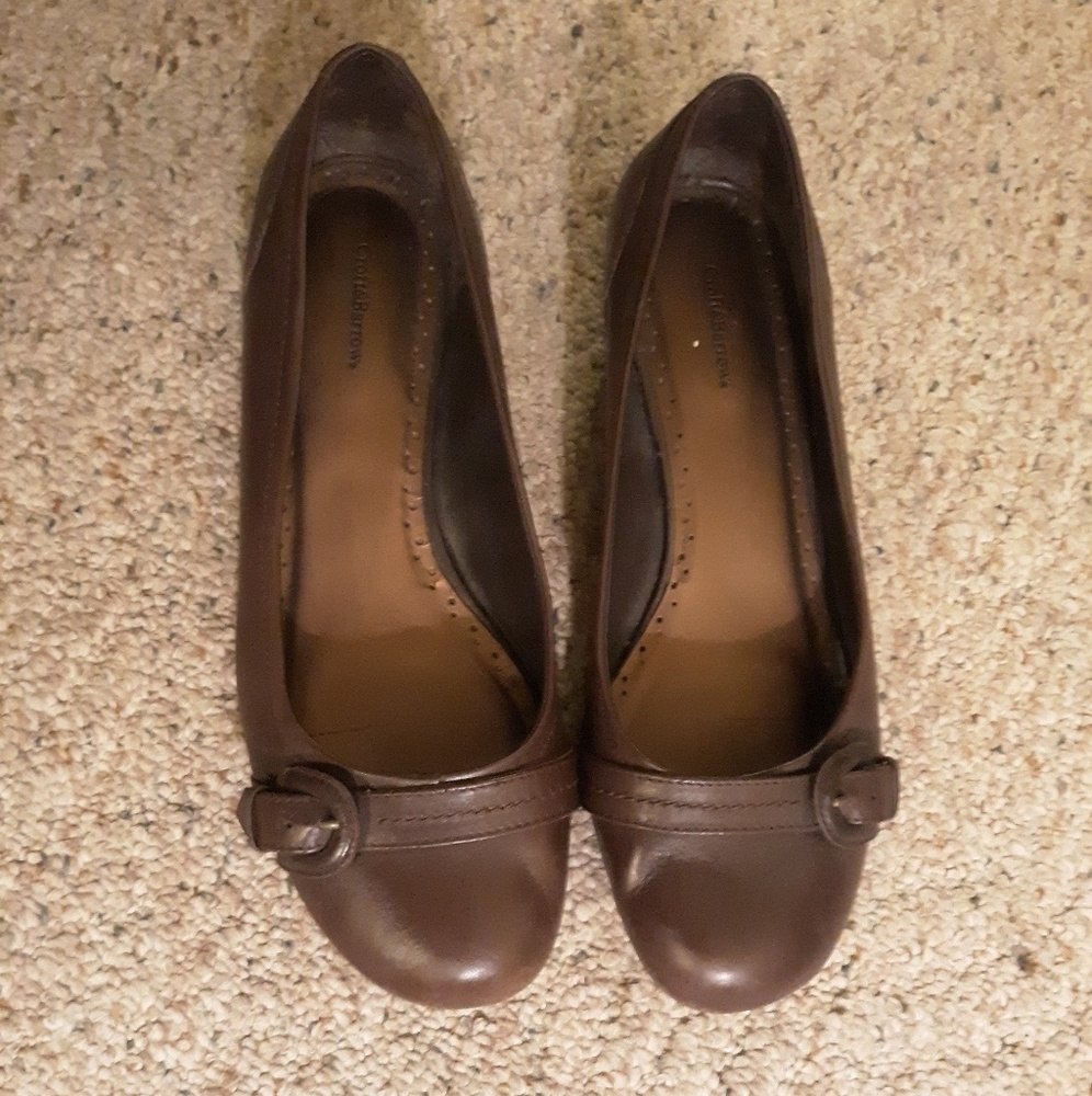 Croft and Barrow leather ballet flats